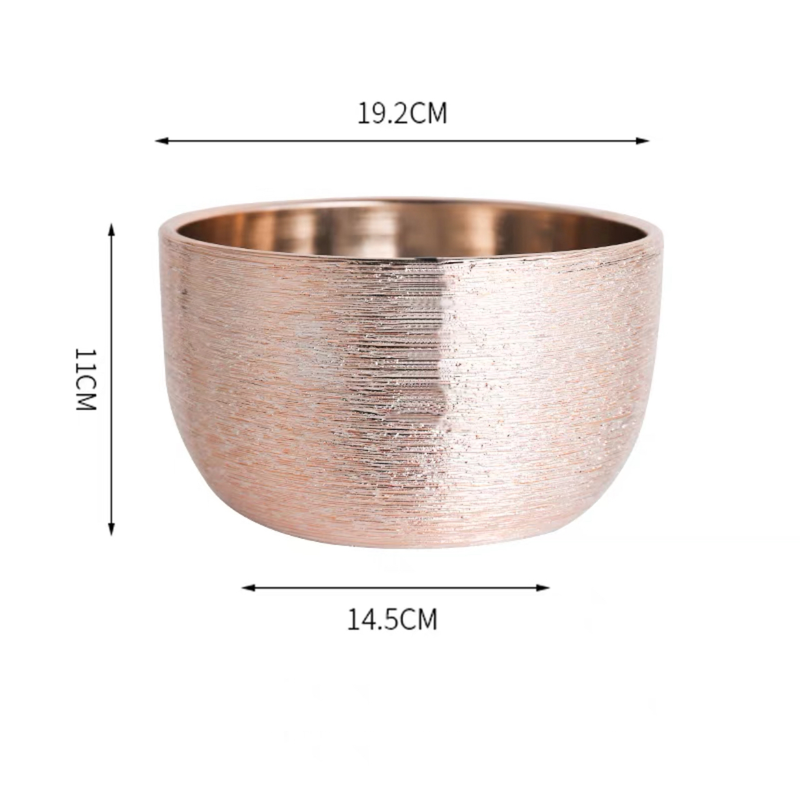 Pink Gold Planter