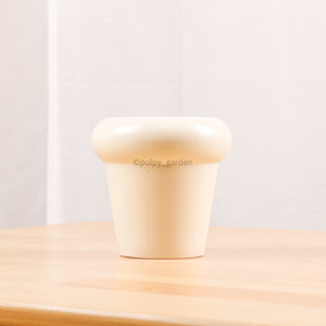 Creamy Planter (9cm) without Saucer