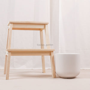 Large Aura Planter White (3 Sizes)