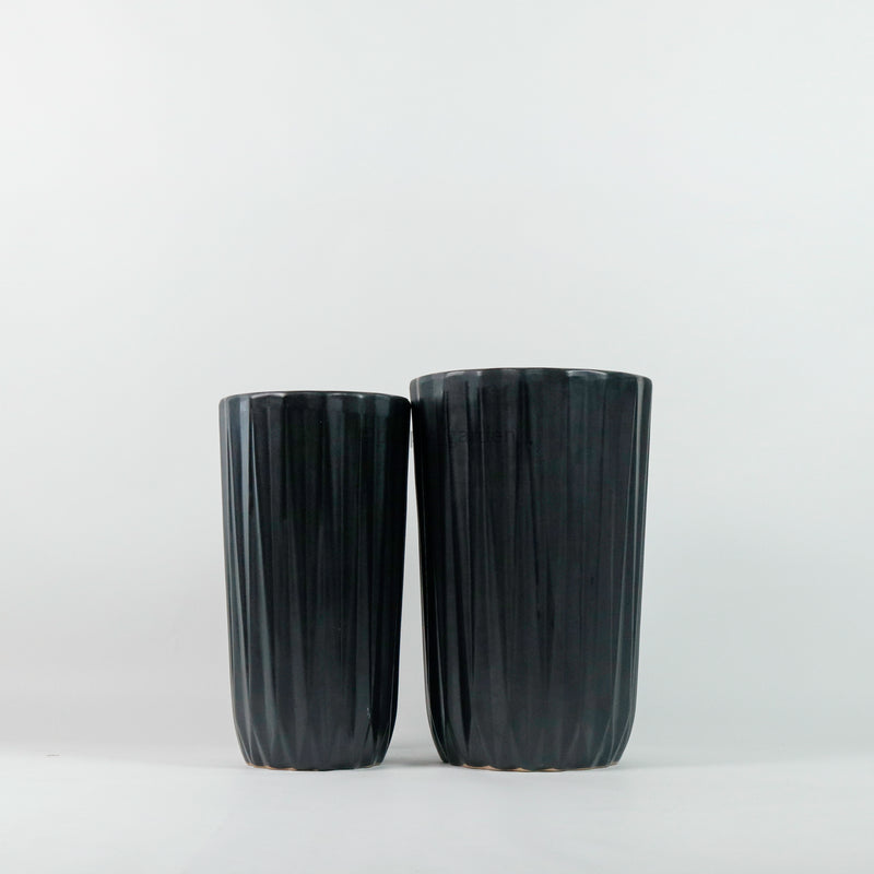 Large Oslo Planter Black (2 Sizes)