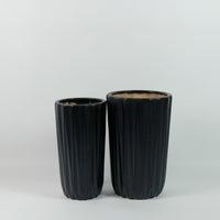 Large Oslo Planter Black (2 Sizes)