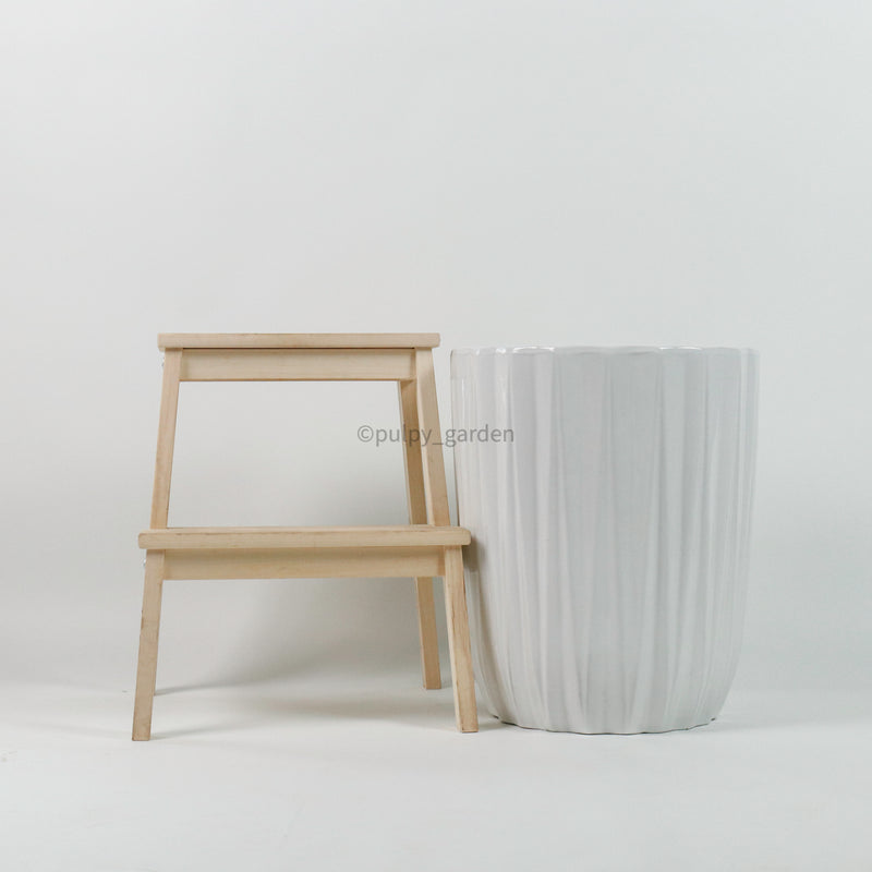 Large Oslo Planter White (3 Sizes)
