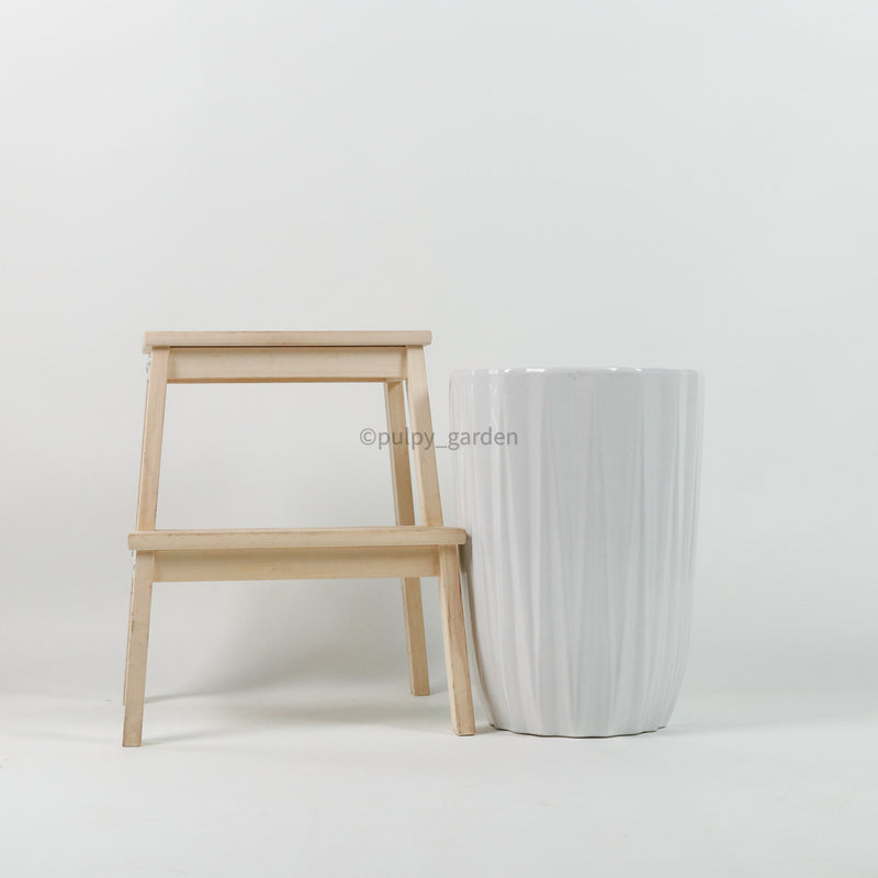 Large Oslo Planter White (3 Sizes)