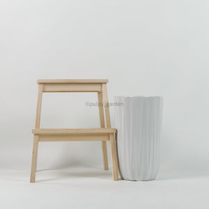 Large Oslo Planter White (3 Sizes)