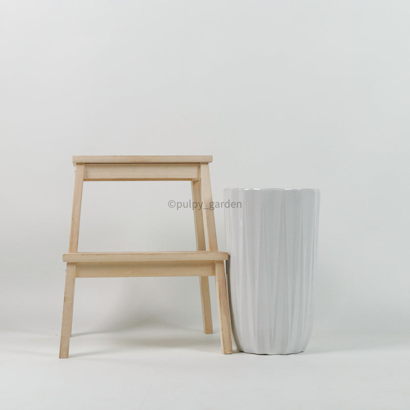 Large Oslo Planter White (3 Sizes)