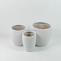 Large Luxen Planter White (3 Sizes)