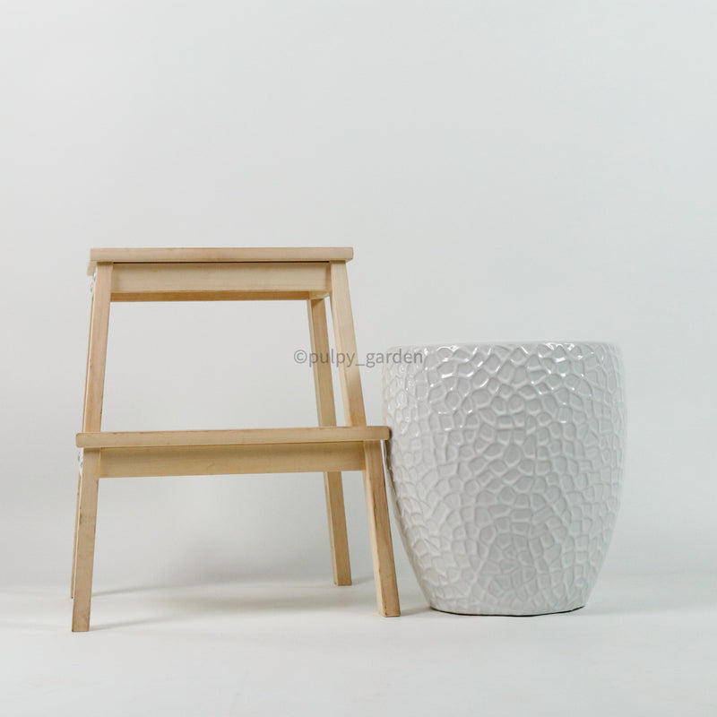 Large Luxen Planter White (3 Sizes)