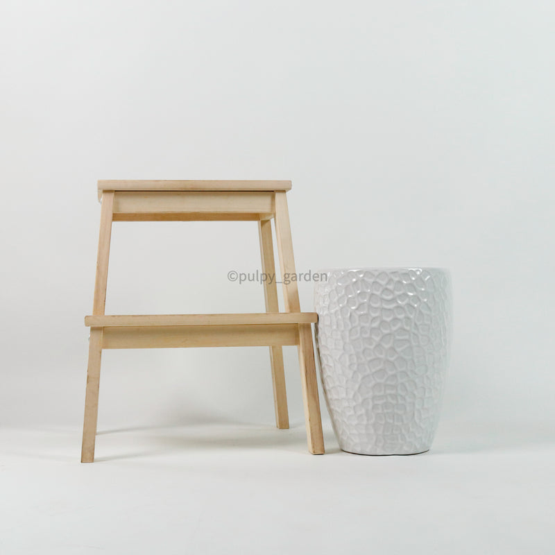 Large Luxen Planter White (3 Sizes)