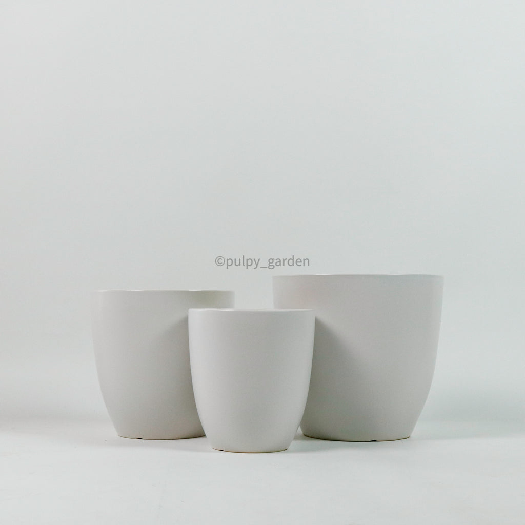 Large Milano Planter White (3 Sizes)