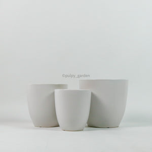 Large Milano Planter White (3 Sizes)