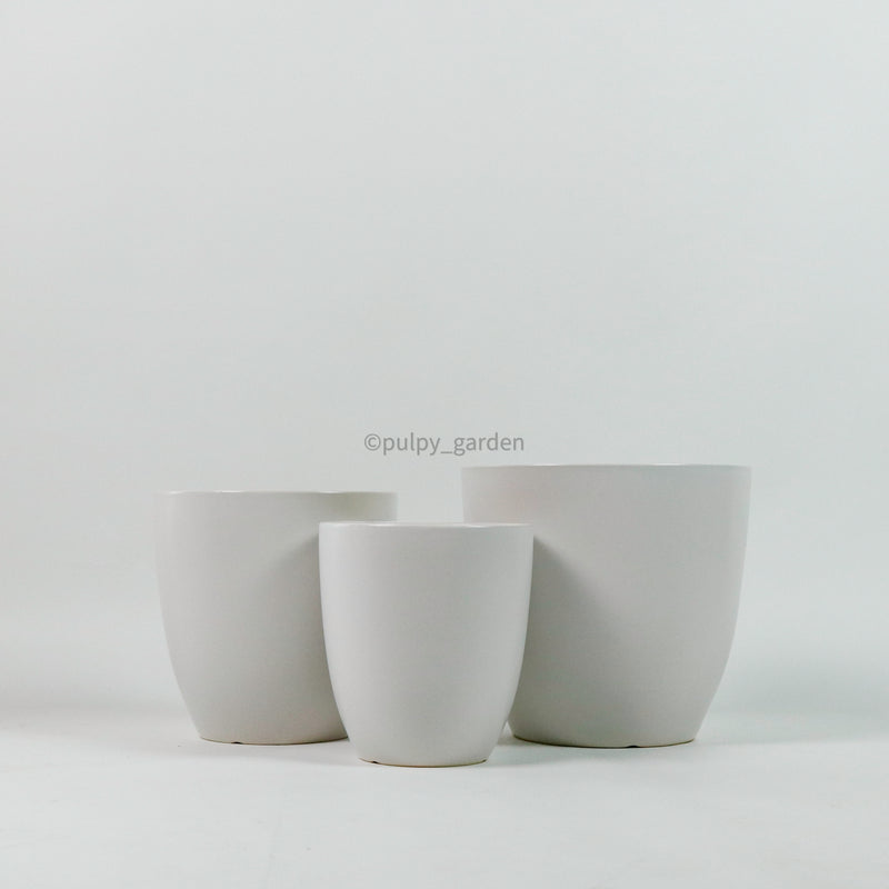 Large Milano Planter White (3 Sizes)