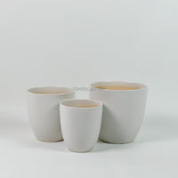 Large Milano Planter White (3 Sizes)