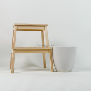 Large Milano Planter White (3 Sizes)