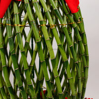 Lucky Bamboo Pineapple Braided (115cm & 175cm) in Ceramic Planter