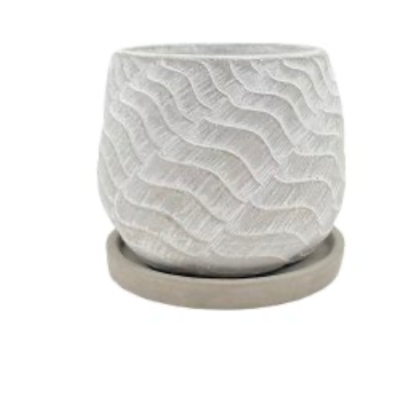 RippleStone Planter (9cm)