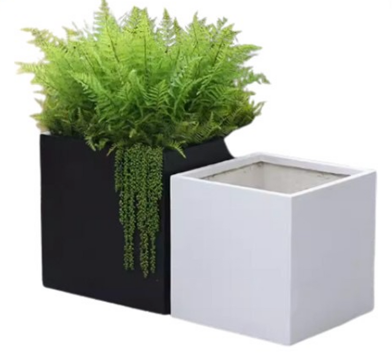 Large Carbon Fiber Planter Box Square (63.5cm)