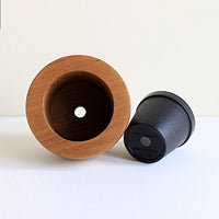 TeaCup Teak Wood Planter